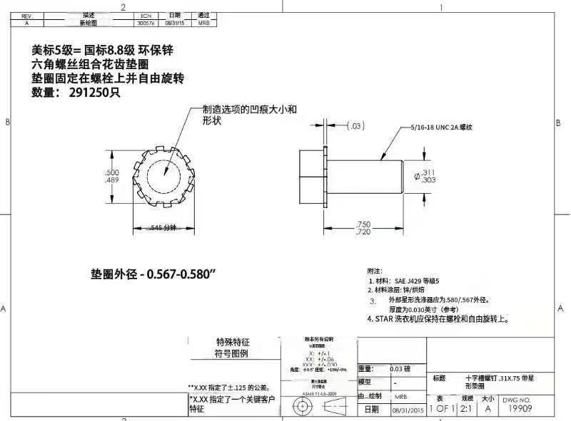 山东西城紧固件采购