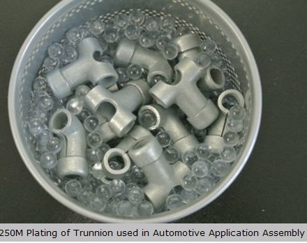 Zinklad 250M Plating of Trunnion used in Automotive Application Assembly