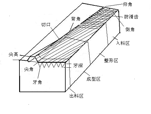关于牙板什么叫仰角什么叫背角