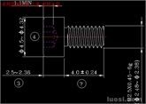 供应：CM2.5X4 內六角