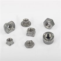 立禾/DIN929/GB13681六角焊接螺母四接法兰焊接（M5)现货直销