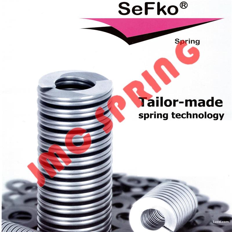 Helical disc spring 德国SEFKO双螺旋弹簧左旋40*20*145