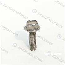 DIN 6921 六角头法兰螺栓(标准)不锈钢美制外六角螺丝