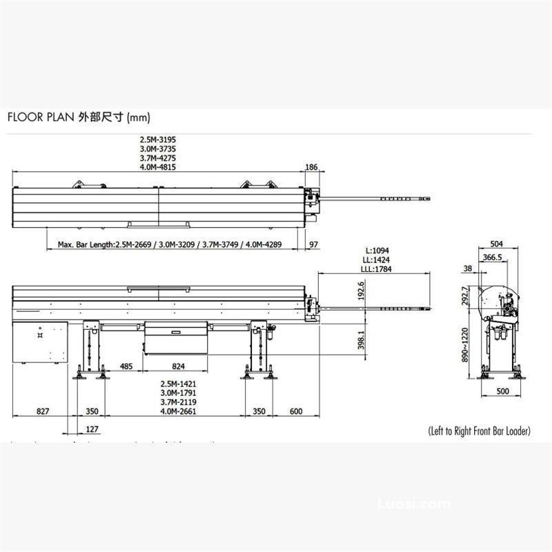 正品台湾冠通GT342自动棒材送料机    FEDEK自动送料机   LNS艾恩司自动棒材送料机    自动送料机