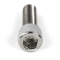 304不锈钢A2-70内六角圆柱头螺钉全牙滚花DIN912