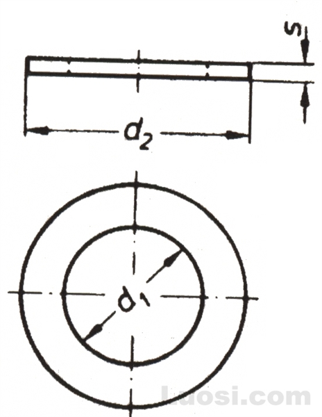 DIN 1441 粗制平垫圈—螺栓用