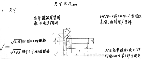 DIN 920-86 开槽小盘头螺钉