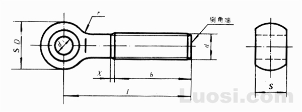 GB/T 798-88 活节螺栓