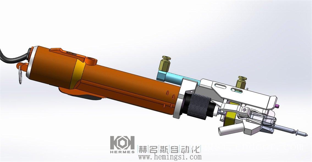 手握式自动锁螺丝机有哪些部分结构组成?