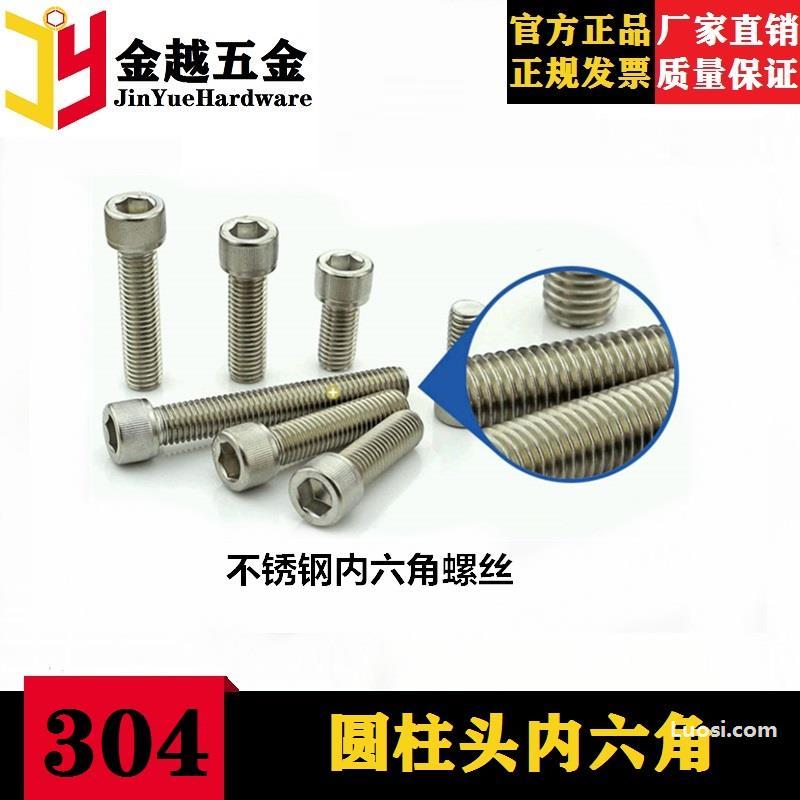 DIN 912 滚花内六角圆柱头螺钉-华人螺丝网