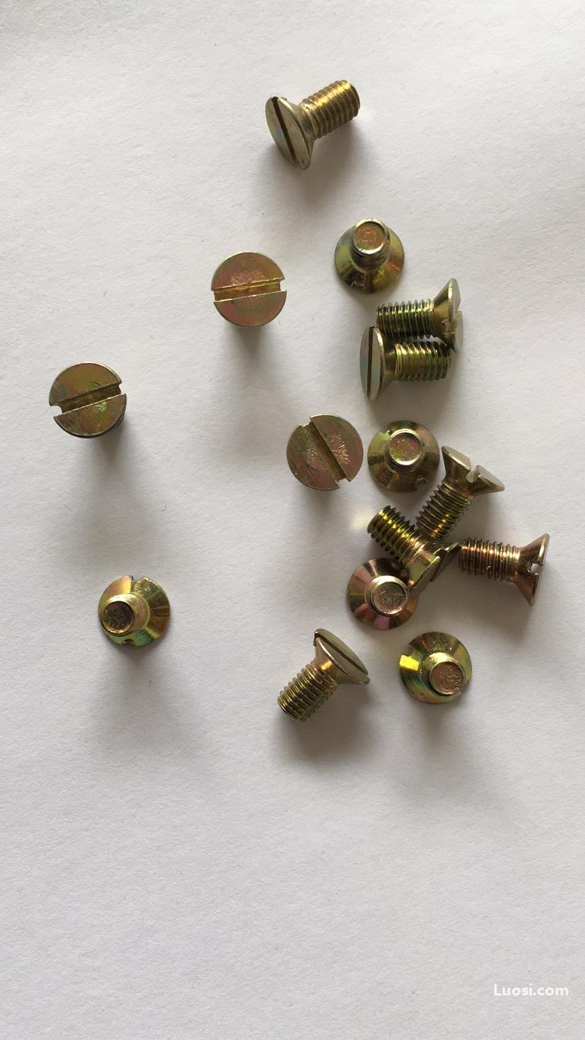 gb68 开槽沉头螺钉 厂家直销规格齐全质量保证