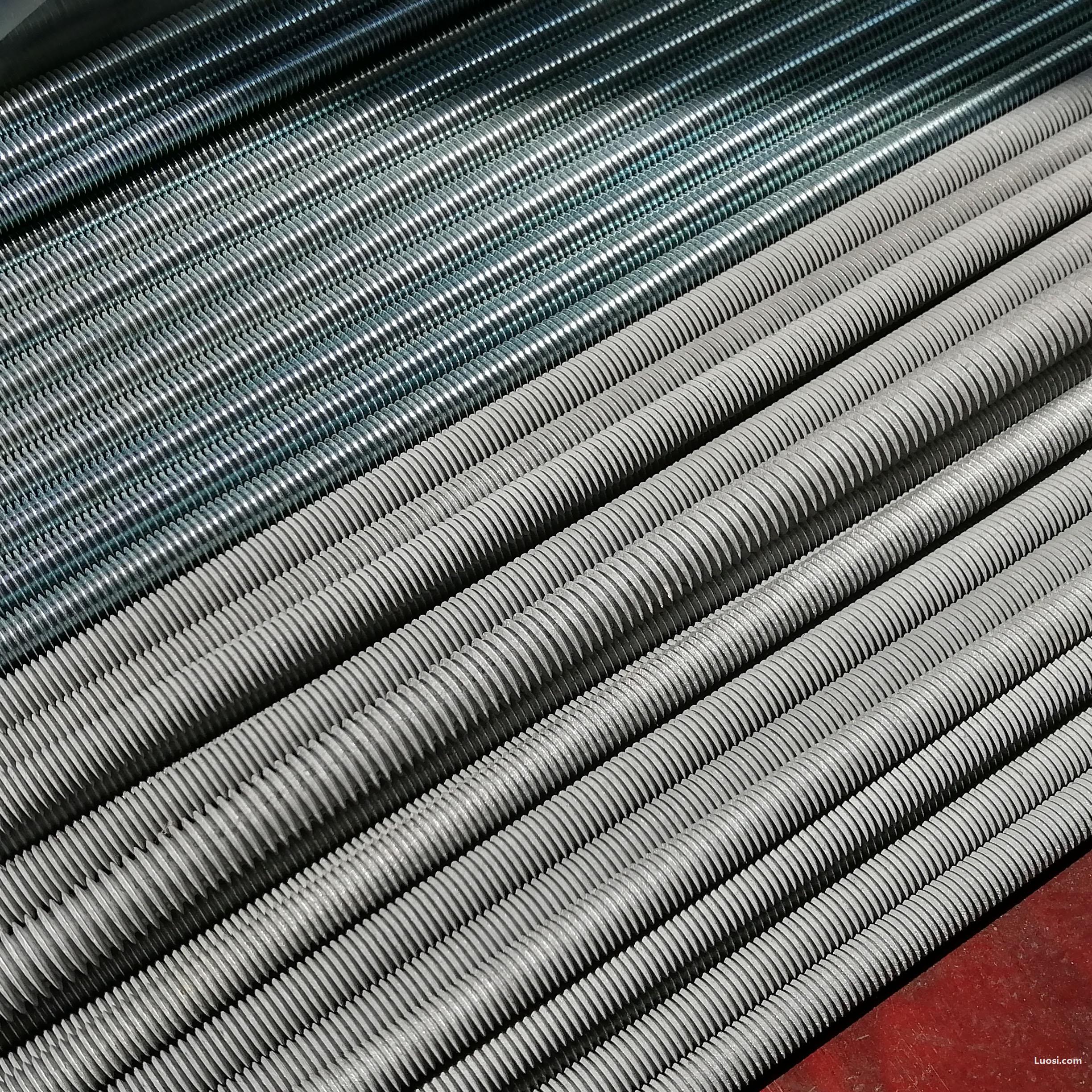 生产英标1/2"-12热镀锌牙条,韩国市场畅销产品