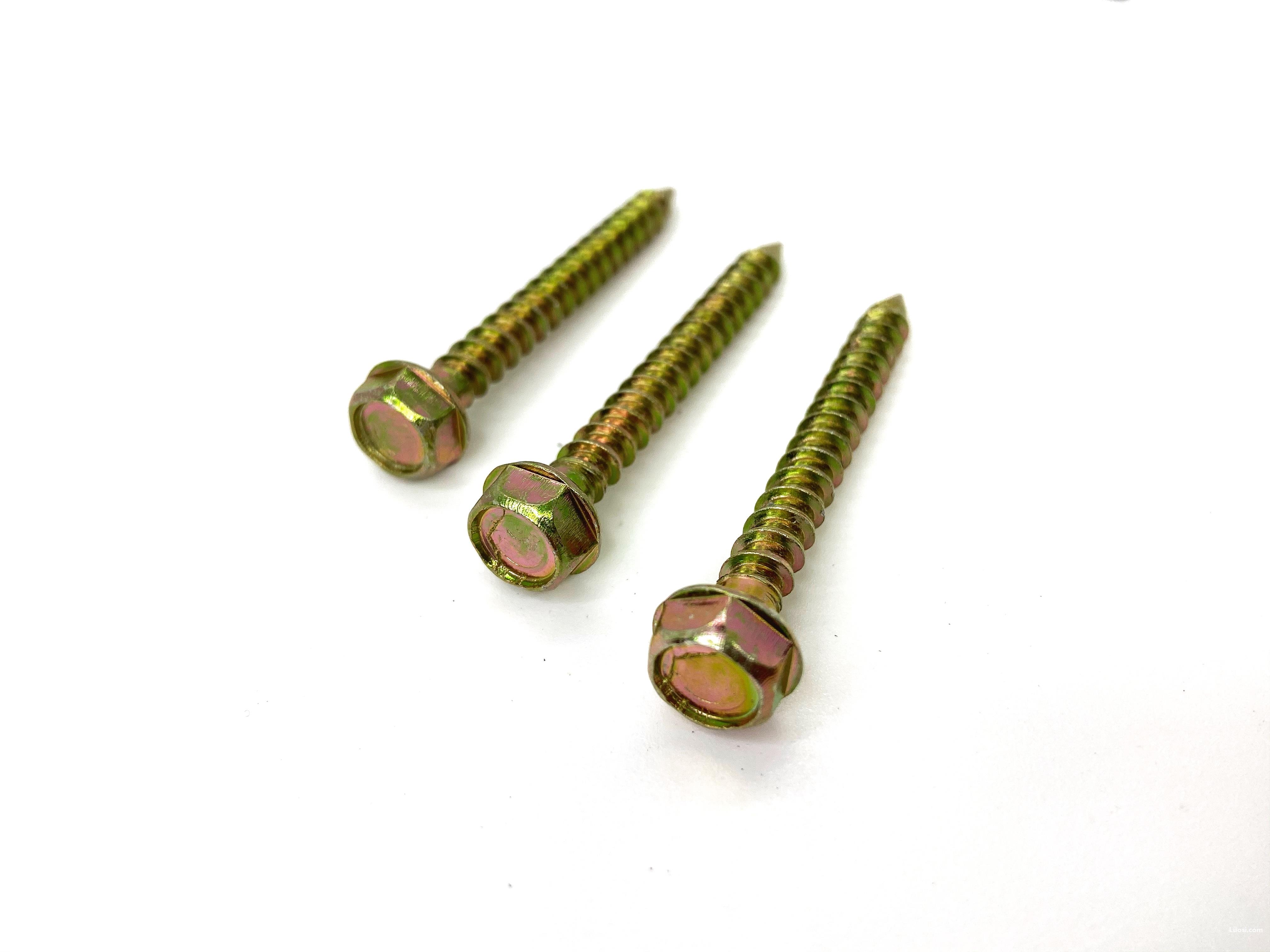 华人螺丝网> 螺丝供应> 六角头伞牙钉碳钢, 价