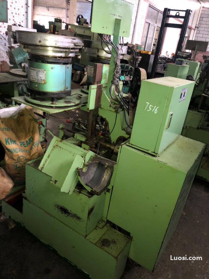 二手台湾旭顺11b2t 两轴气压式螺母攻牙机,m3-m8螺帽攻牙机(阳江仓)