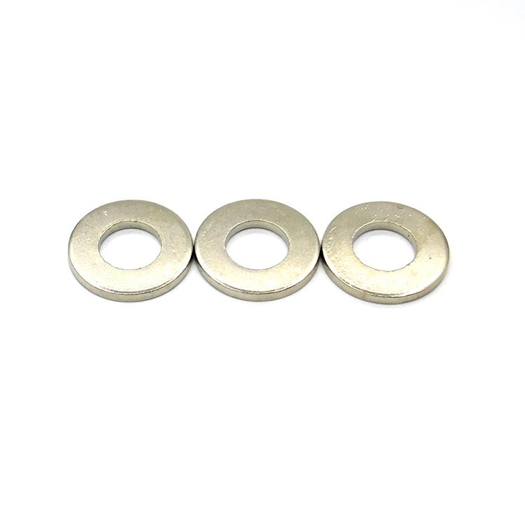 高强度碳钢镀镍加厚圆型螺丝垫片垫圈