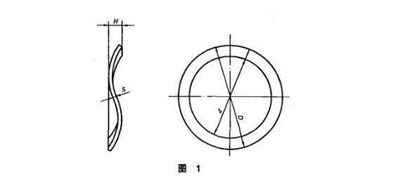jbt7590波形垫圈波形弹簧波纹垫片规格d16d240