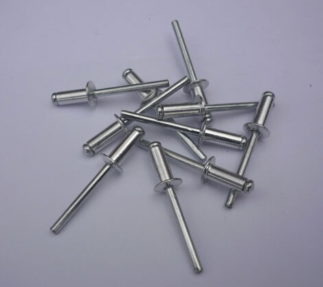 din7337,iso15977,gb12618开口型扁圆头抽芯铆钉供货材质:不锈钢,合金